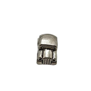 Vintage Sterling Silver Car Charm Bead For Bracelets Necklace